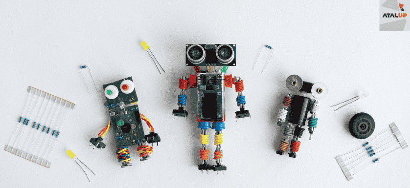 what is stem lab? the image shows the equipment and STEM kit